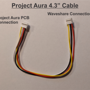 4.3 Inch Project Aura Waveshare cable