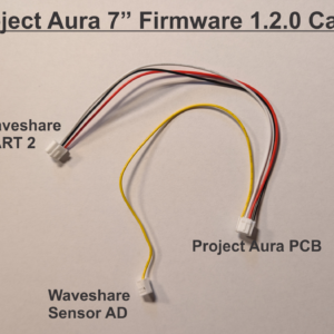 7 inch Project Aura updated Waveshare cable