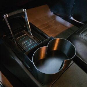 1968-1969 Camaro Cup Holder for center console and automatic transmission in car installed normal install does not block console lid